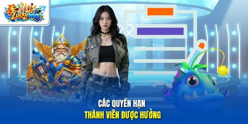 Các quyền hạn thành viên được hưởng