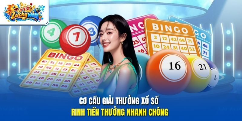 Cơ cấu giải thưởng xổ số rinh tiền thưởng nhanh chóng